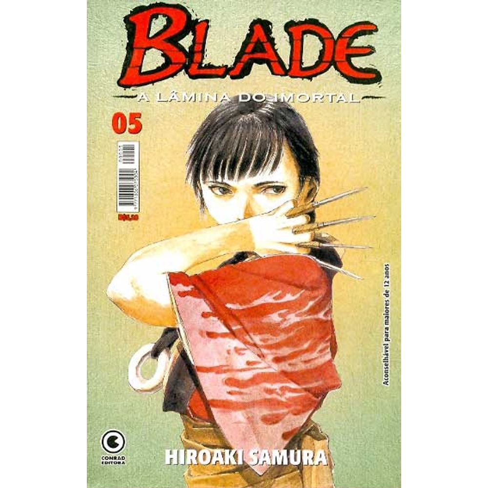 The Blade And The Flower Manga Compre Mangá Blade A Lâmina do Imortal 05 Conrad Loja Online - Rika