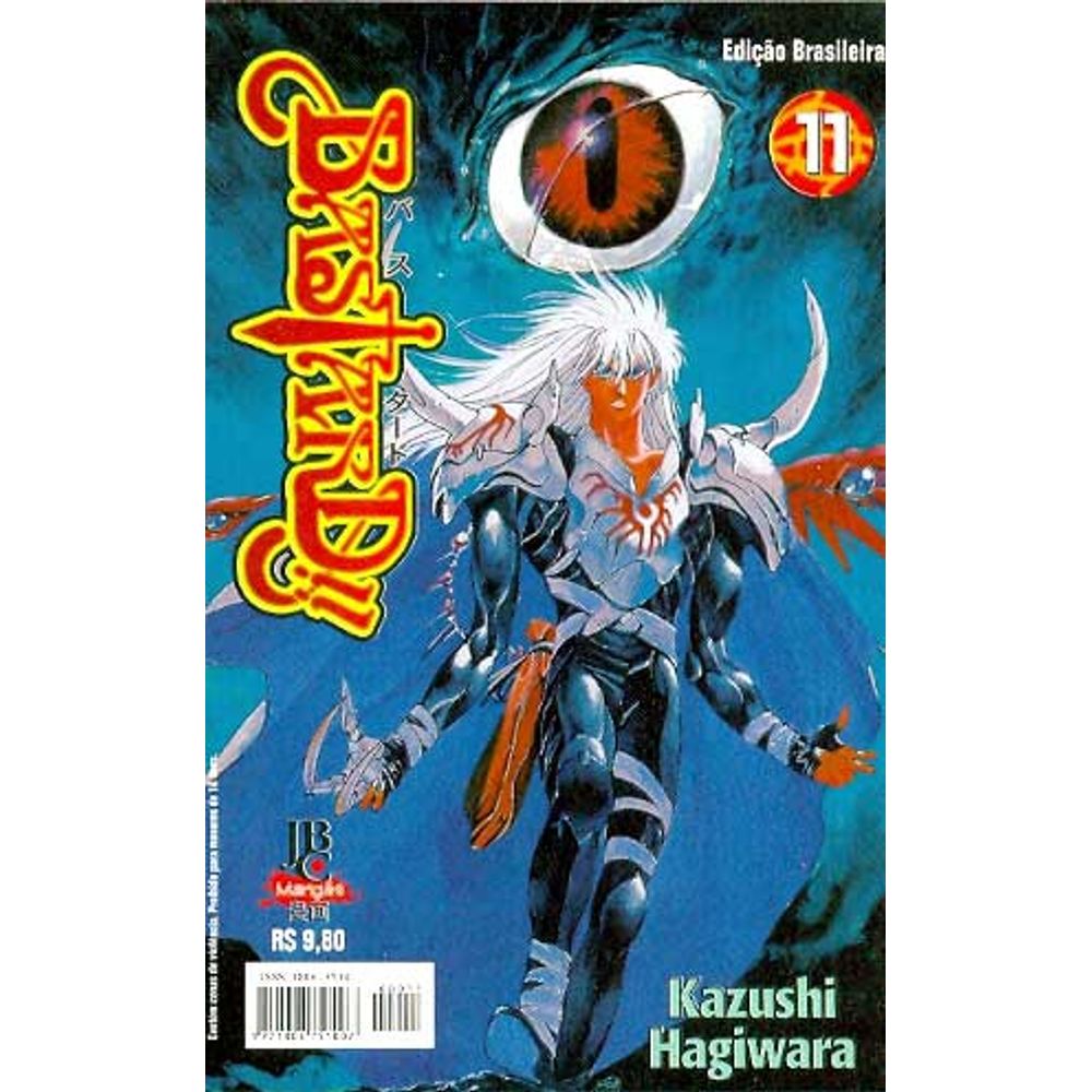 Bastard 11 Editora JBC Gibis Quadrinhos HQs Mangás Rika