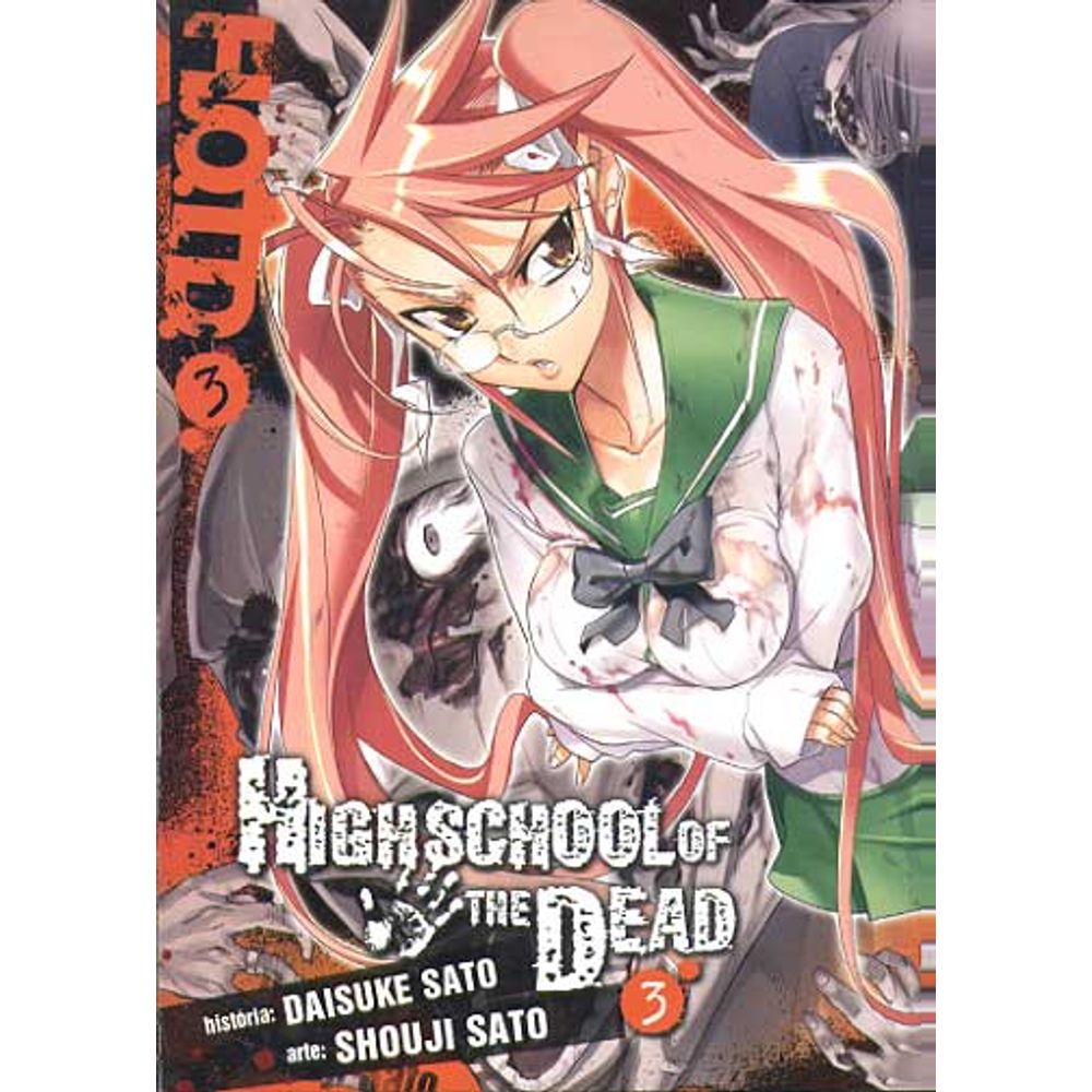 Highschool Of The Dead Manga Online Compre Mangá High School of the Dead 3 Panini Loja Online - Rika