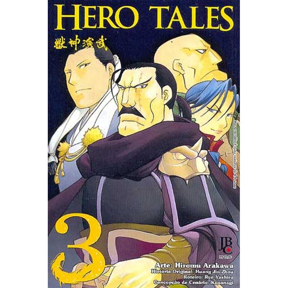 Hero Tales 3 Editora JBC Gibis Quadrinhos HQs Mangás Rika