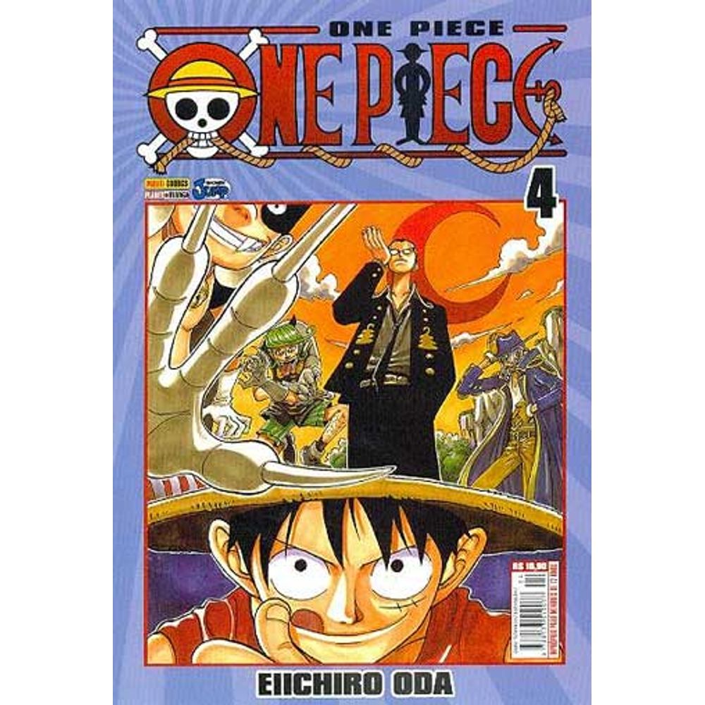 Compre Mangá One Piece 04 Panini Loja Online Rika