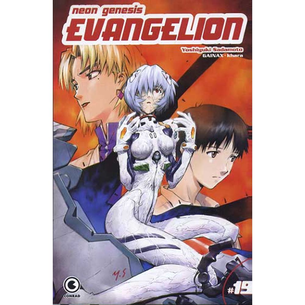 Neon Genesis Evangelion 19 Editora Conrad Gibis Quadrinhos HQs Mangás