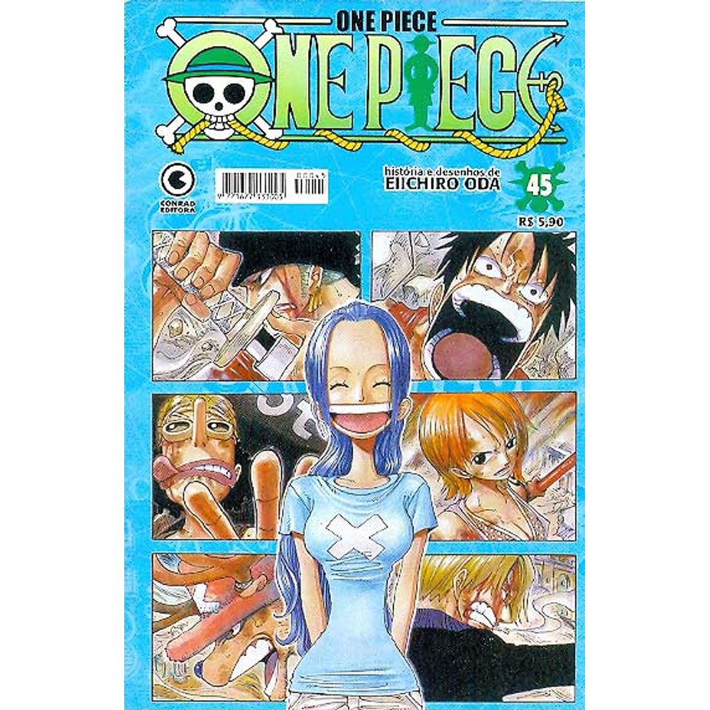 Compre Manga One Piece 45 Conrad Loja Online Rika