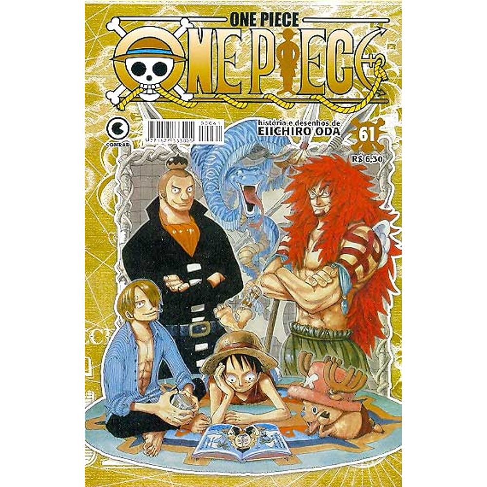 Compre Manga One Piece 61 Conrad Loja Online Rika
