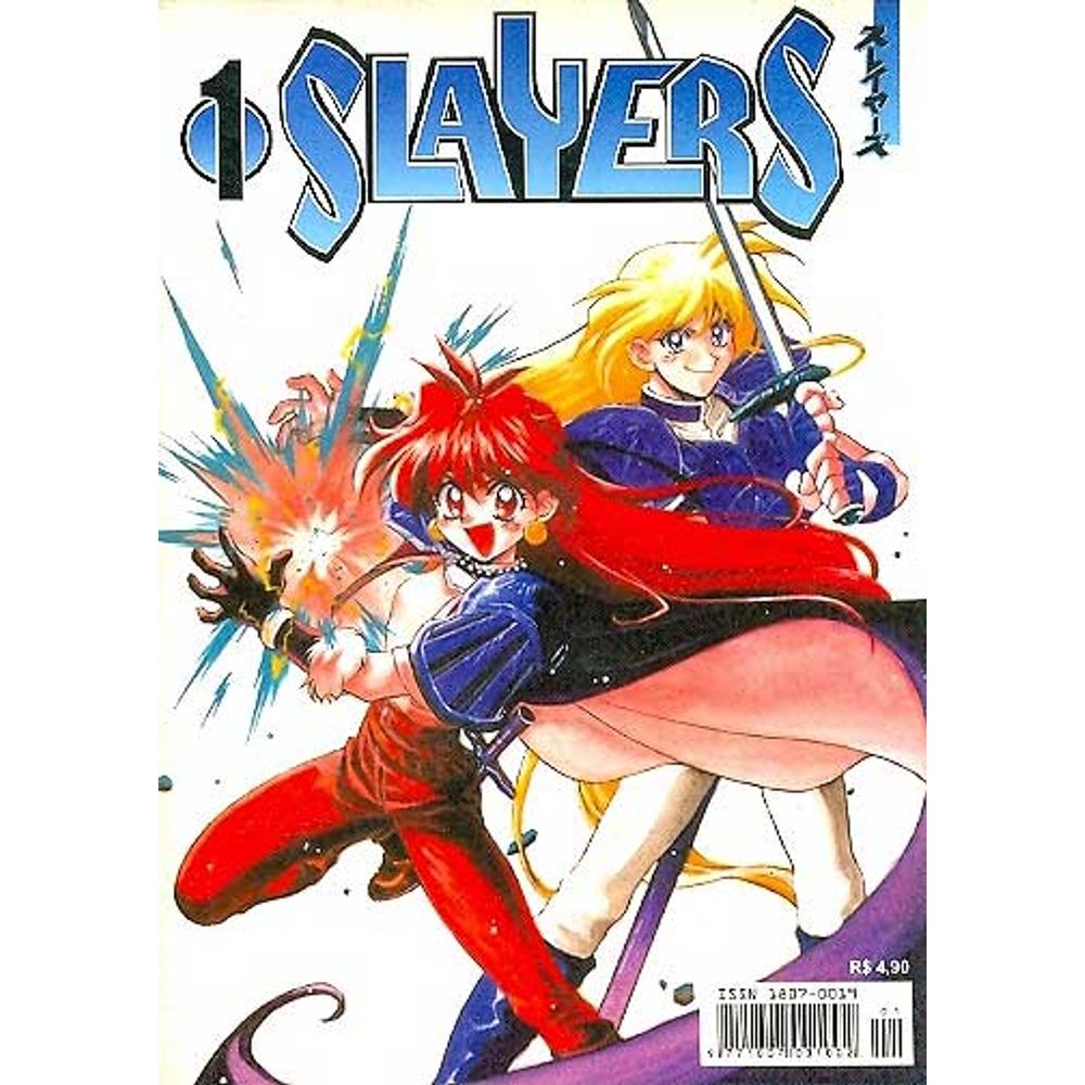 Slayers 01 Editora Panini Gibis Quadrinhos HQs MangĂĄs Rika