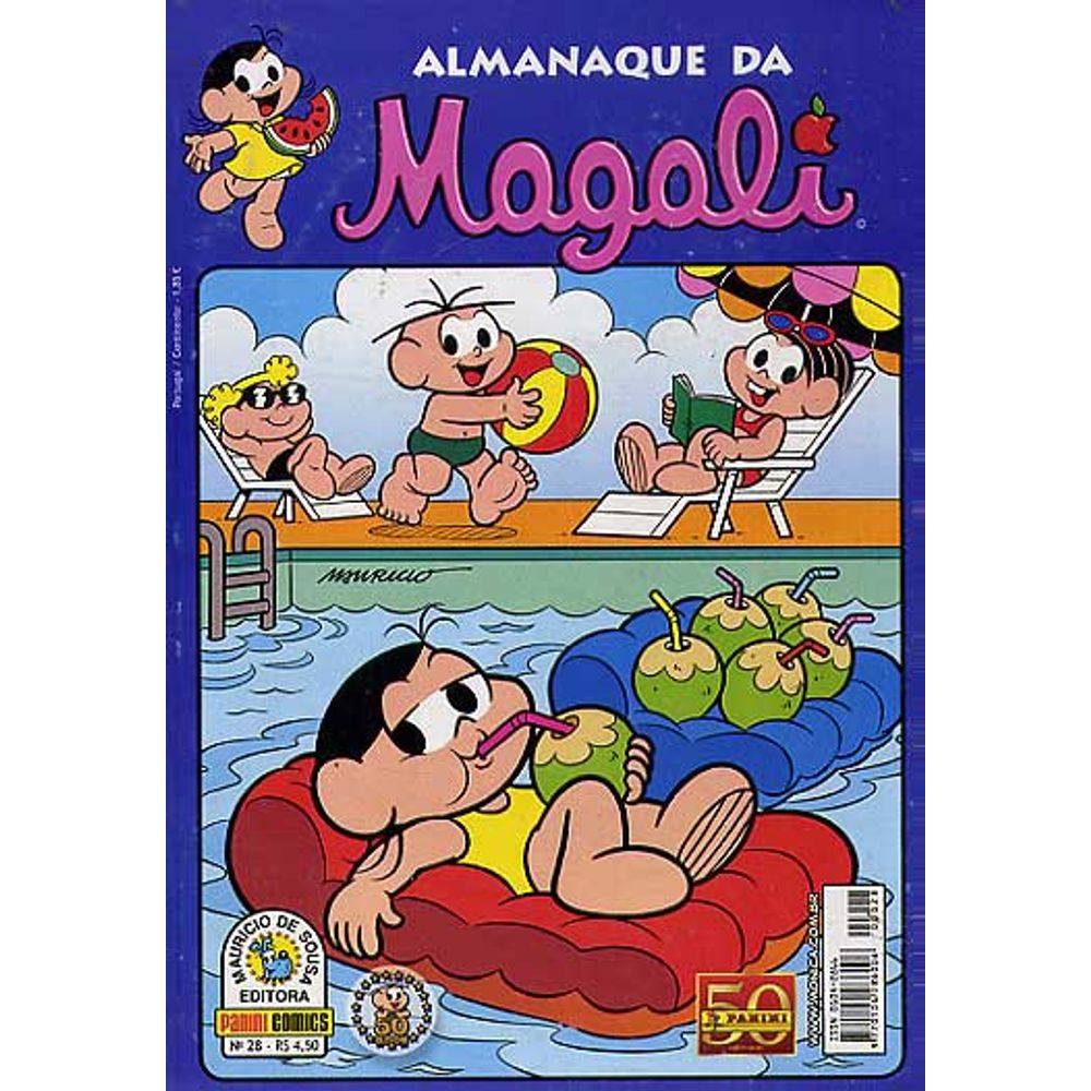 Almanaque Da Magali 28 Editora Panini Rika Comic Shop Gibis Quadrinhos Revistas Mangás Rika 2722