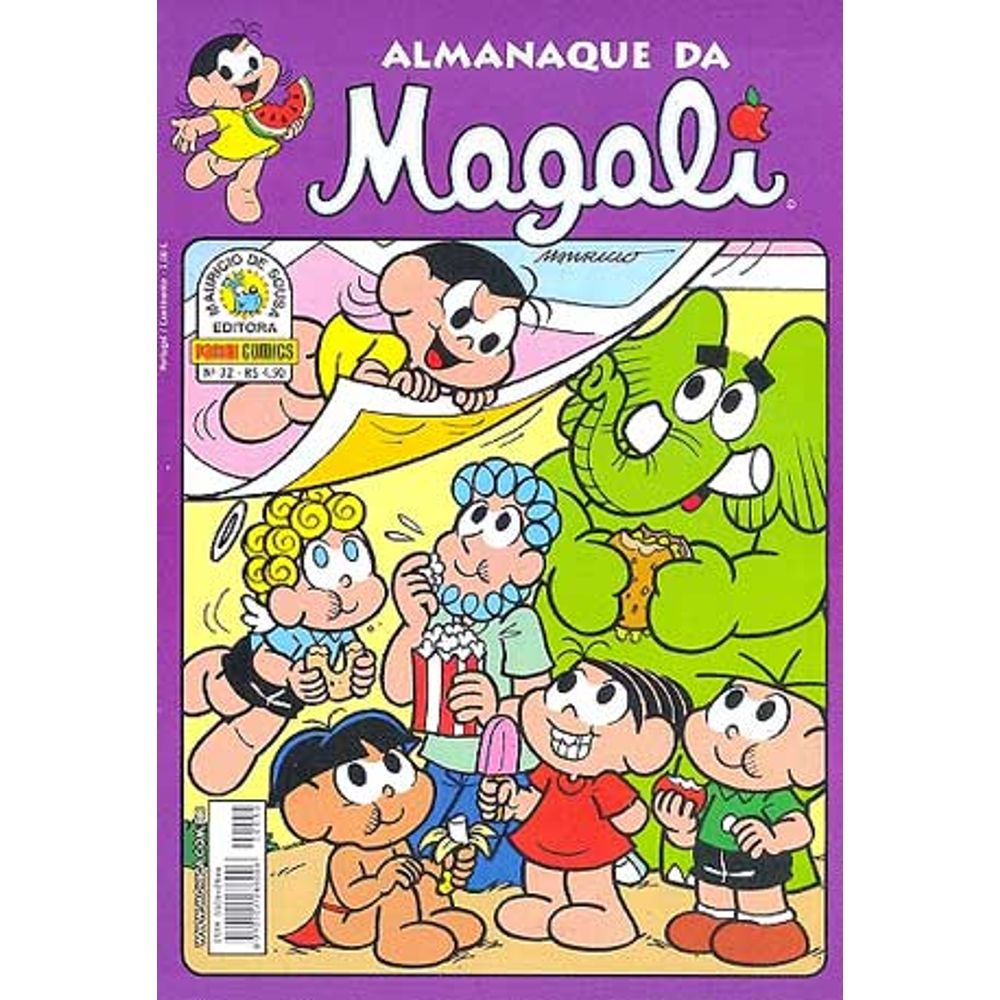 Almanaque Da Magali 32 Editora Panini Rika Comic Shop Gibis Quadrinhos Revistas Mangás Rika 1193