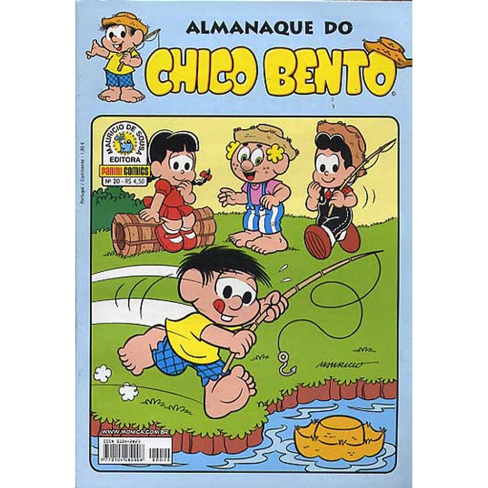 Almanaque Do Chico Bento 20 Editora Panini Rika Comic Shop Gibis Quadrinhos Revistas Mangás 