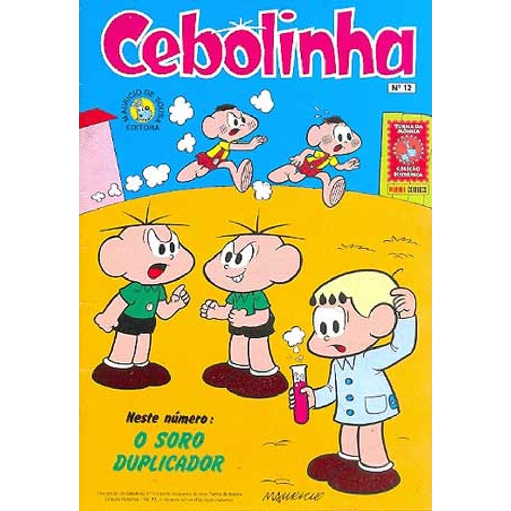 Coleção Histórica Turma Da Mônica Cebolinha 12 Editora Panini Rika Comic Shop Gibis 6356