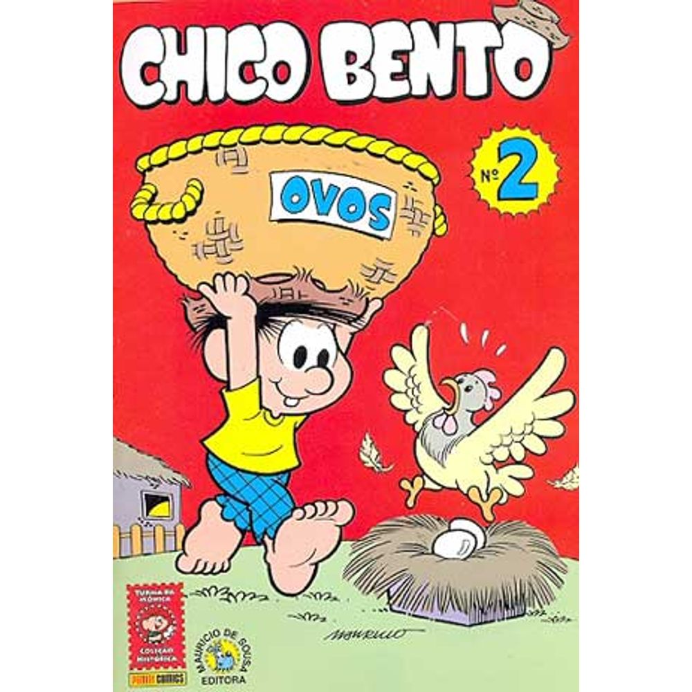 Coleção Histórica Turma Da Mônica Chico Bento 02 Editora Panini Rika Comic Shop Gibis 