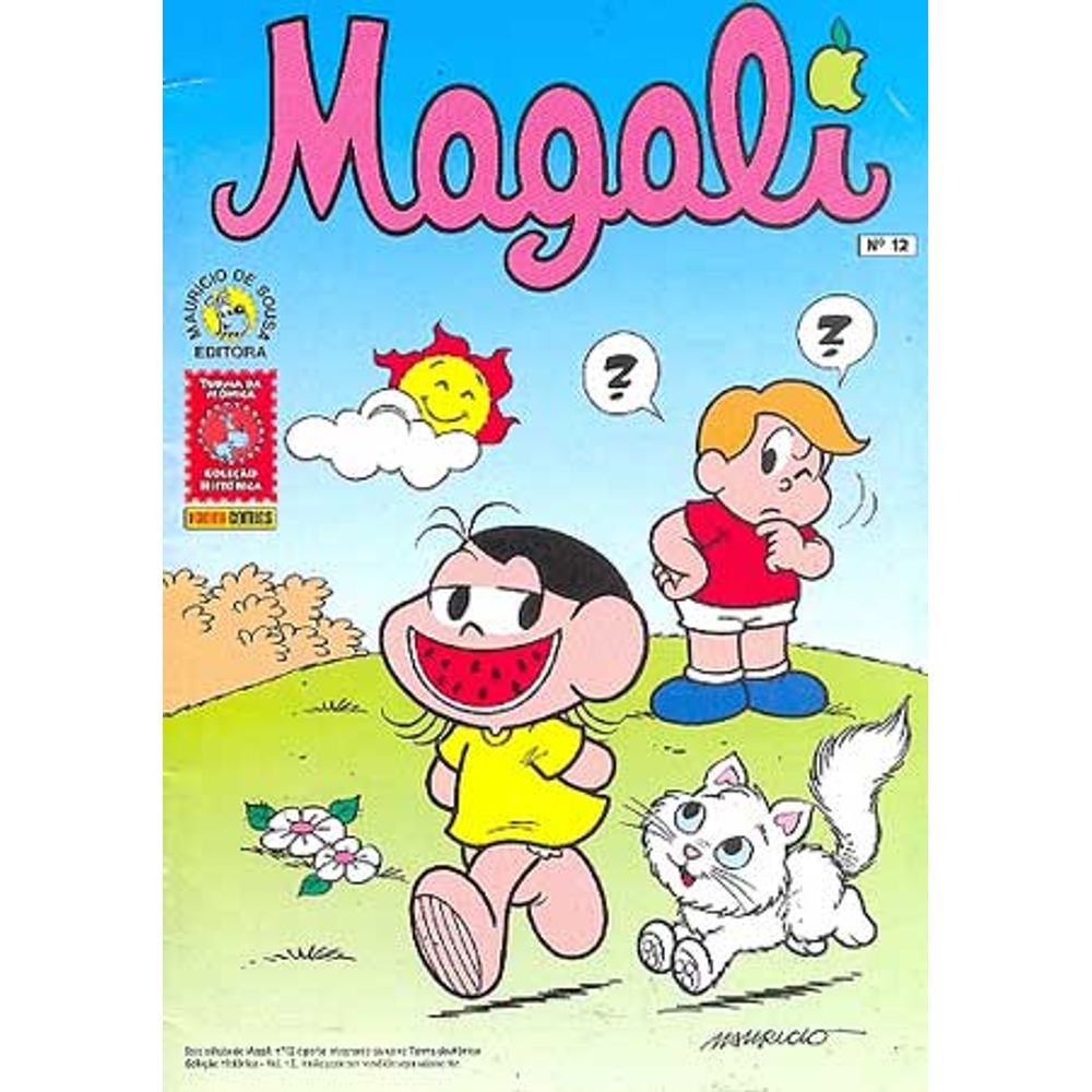 Coleção Histórica Turma Da Mônica Magali 12 Editora Panini Rika Comic Shop Gibis 6251