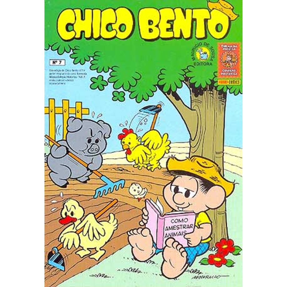 Coleção Histórica Turma Da Mônica Chico Bento 07 Editora Panini Rika Comic Shop Gibis 4698