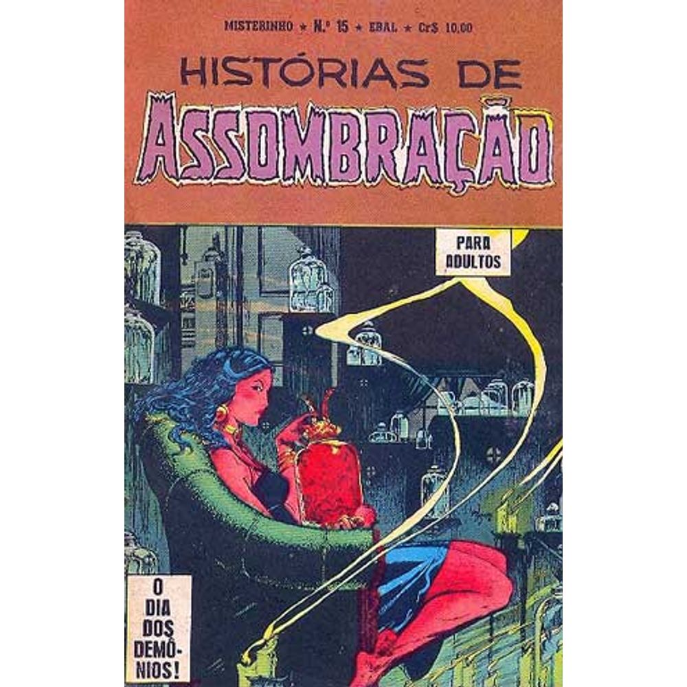 Misterinho em Formatinho - Histórias de Assombração 15 Editora Ebal ...