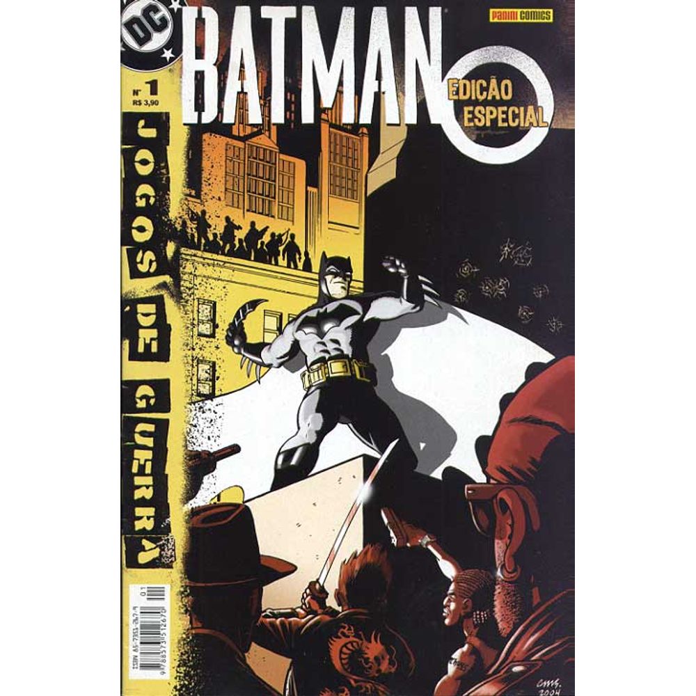 Batman - Edição Especial - Jogos de Guerra 01 Editora Panini Gibis  Quadrinhos HQs Mangás - Rika Comic Shop - Rika