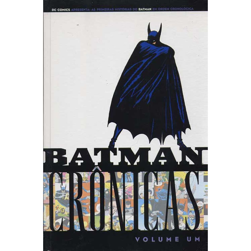 Batman Crônicas - Volume 1 Editora Panini Gibis Quadrinhos HQs Mangás -  Rika Comic Shop - Rika