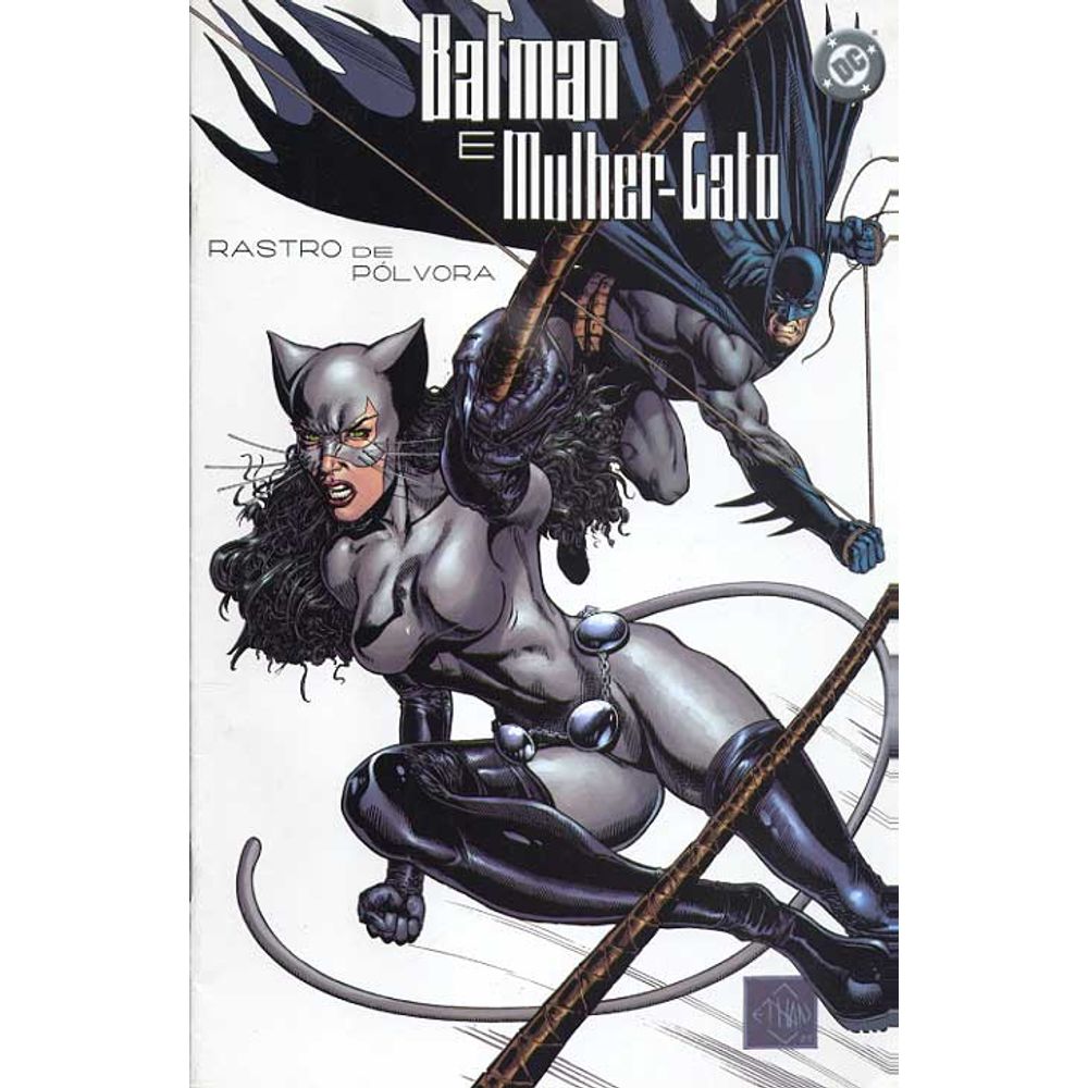 Batman e Mulher Gato - Rastro de Pólvora 2 Editora Panini Gibis Quadrinhos  HQs Mangás - Rika Comic Shop - Rika