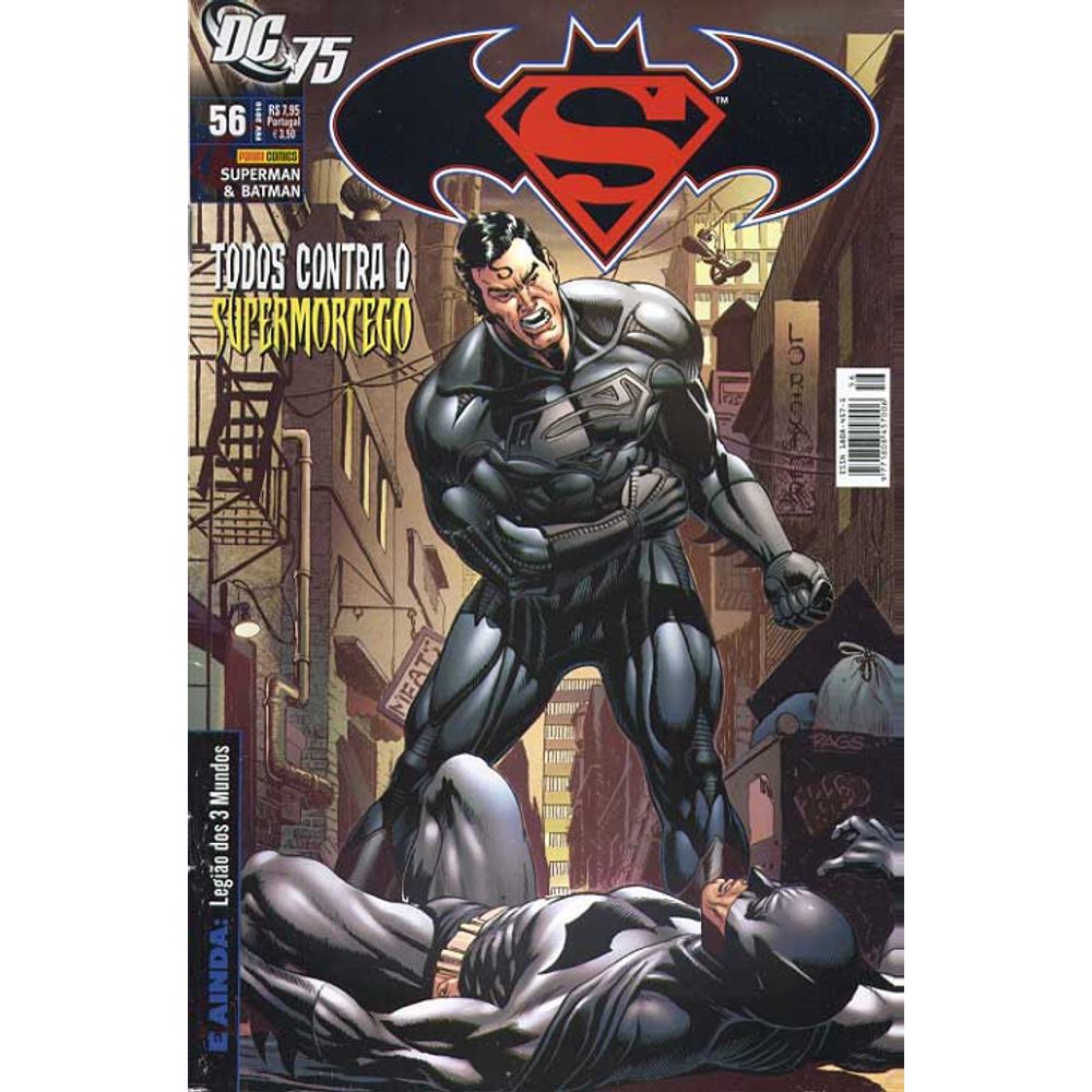 Superman e Batman 56 Editora Panini Gibis Quadrinhos HQs Mangás - Rika  Comic Shop - Rika