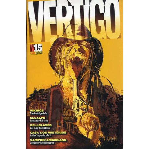 Gibi Usado Vertigo 15 Panini Loja Sebo Quadrinhos Antigos 