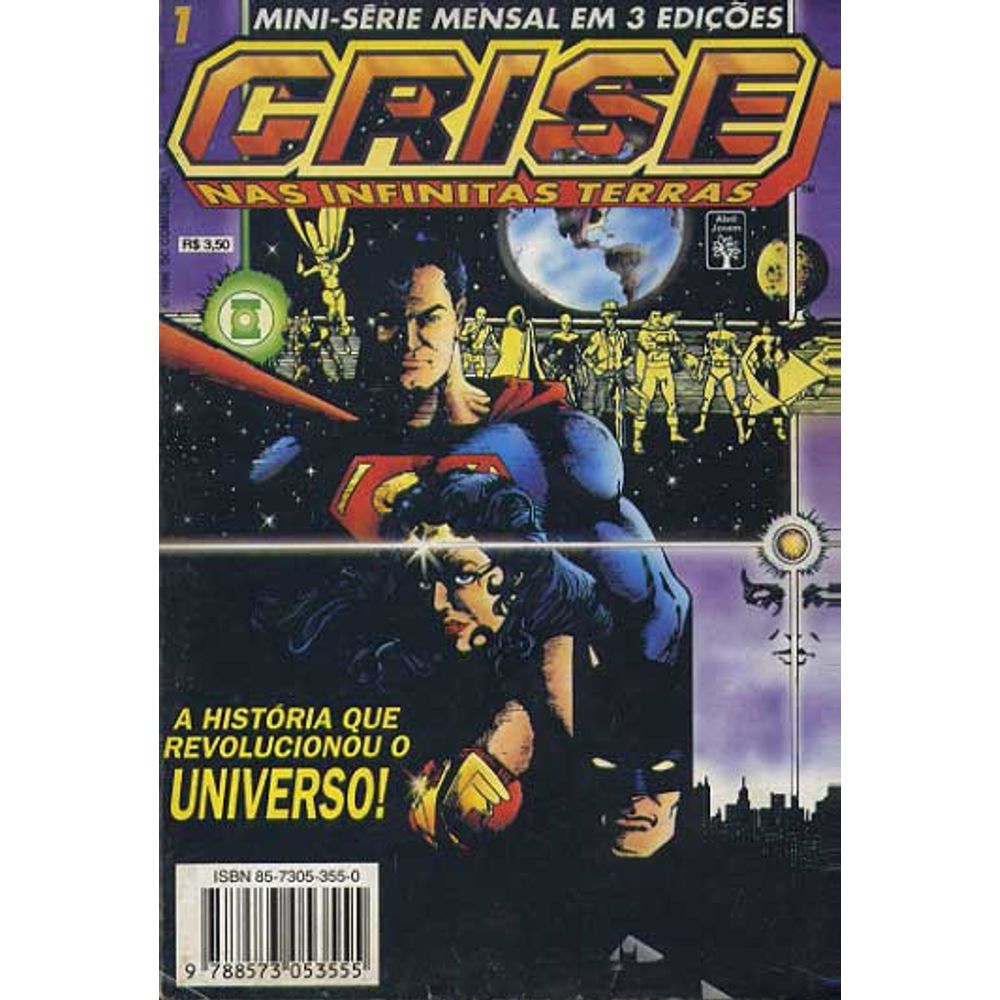 Gibi Usado Crise Nas Infinitas Terras