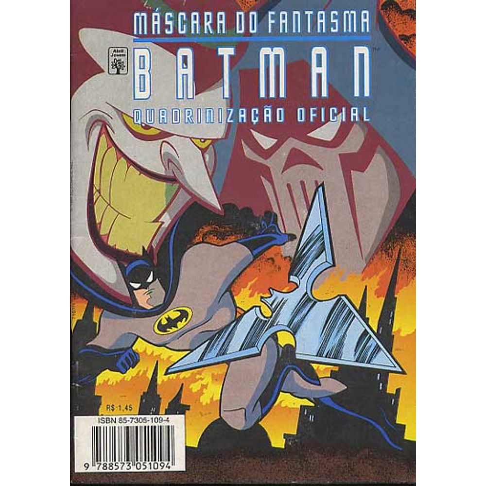 Batman - A Máscara do Fantasma Editora Abril Gibis Quadrinhos HQs Mangás -  Rika Comic Shop - Rika