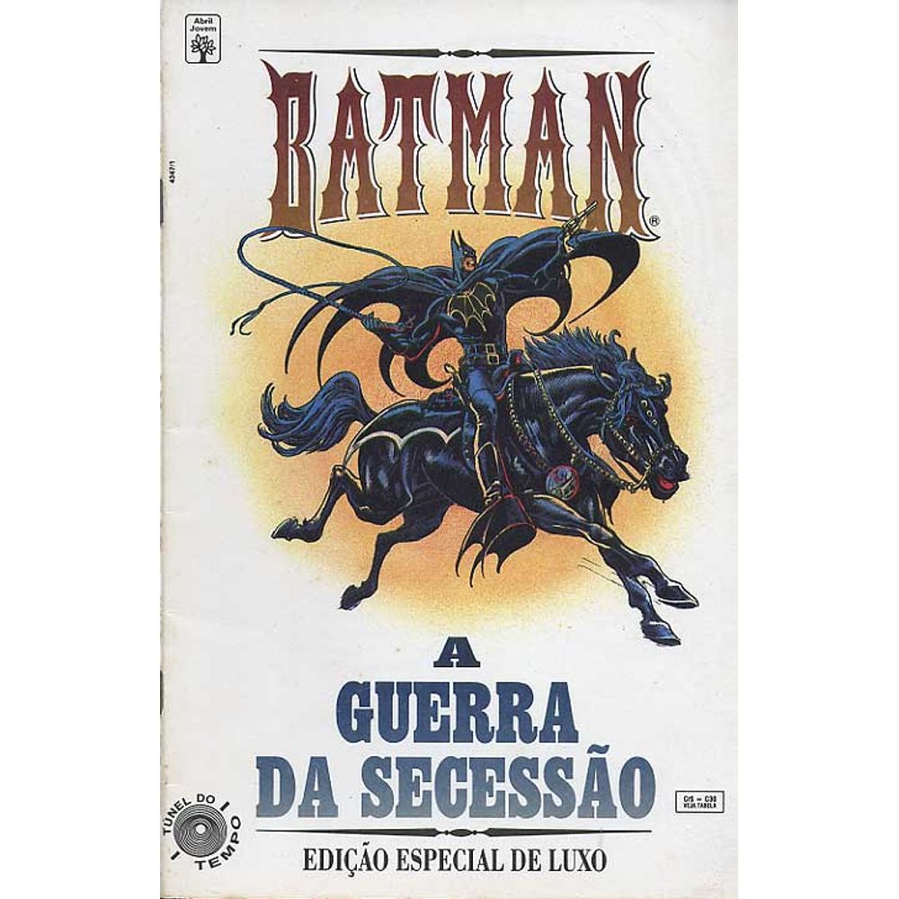 Batman - Guerra da Secessão Editora Abril Gibis Quadrinhos HQs Mangás -  Rika Comic Shop - Rika