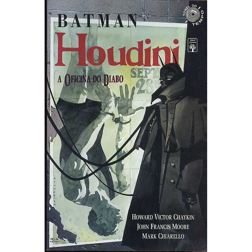 Batman e Houdini - A Oficina do Diabo Editora Abril Gibis Quadrinhos HQs  Mangás - Rika Comic Shop - Rika