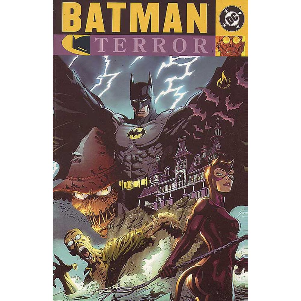 Batman - Terror Editora Mythos Gibis Quadrinhos HQs Mangás - Rika Comic  Shop - Rika