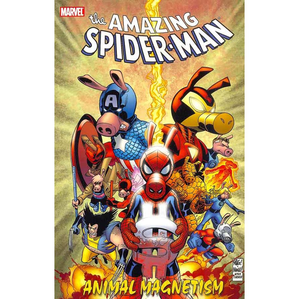 Comic Book SpiderMan Animal Magnetism Marvel Rare Old Online Shop  Collectors Gibi - Rika