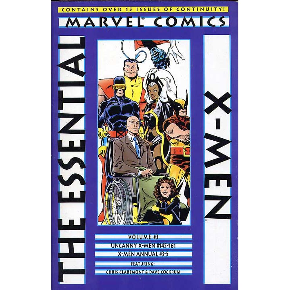 Comic Book Essential XMen Volume 3 Marvel Rare Old Online Shop