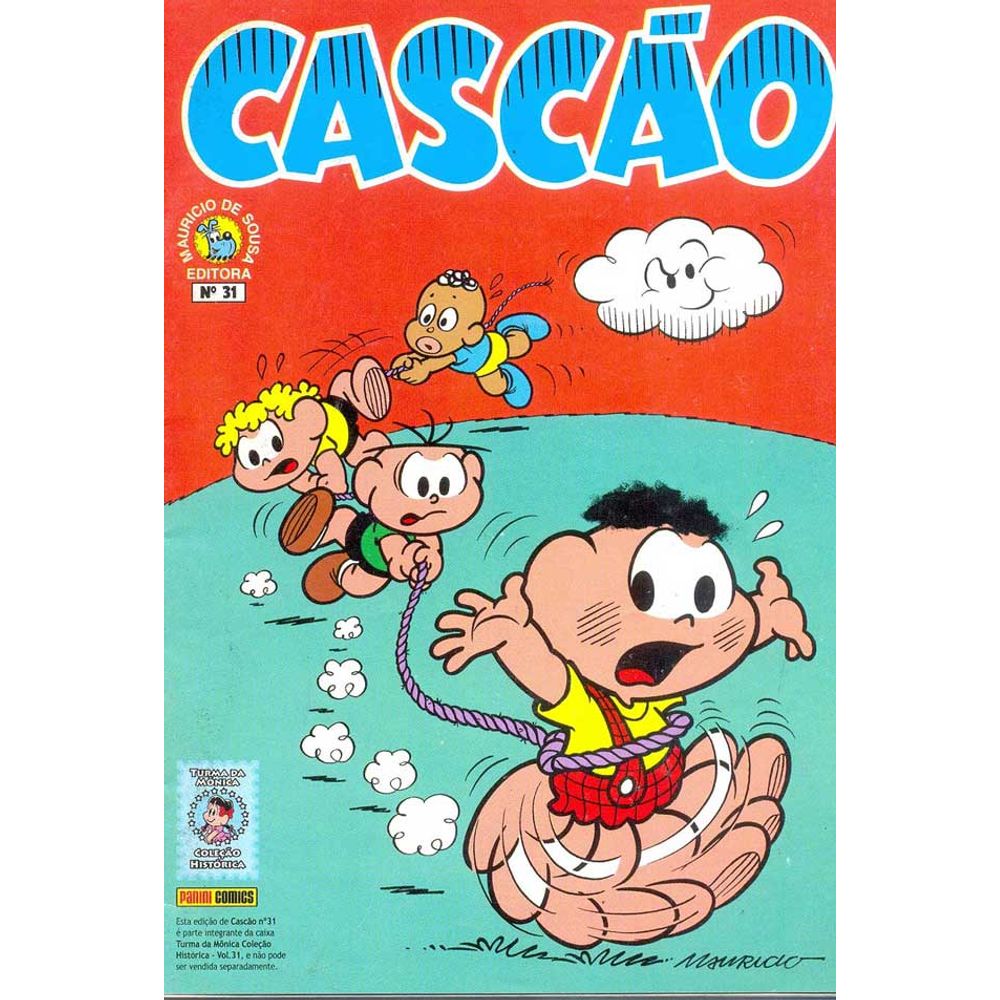 Coleção Histórica Turma Da Mônica Cascão 31 Editora Panini Rika Comic Shop Gibis 4005