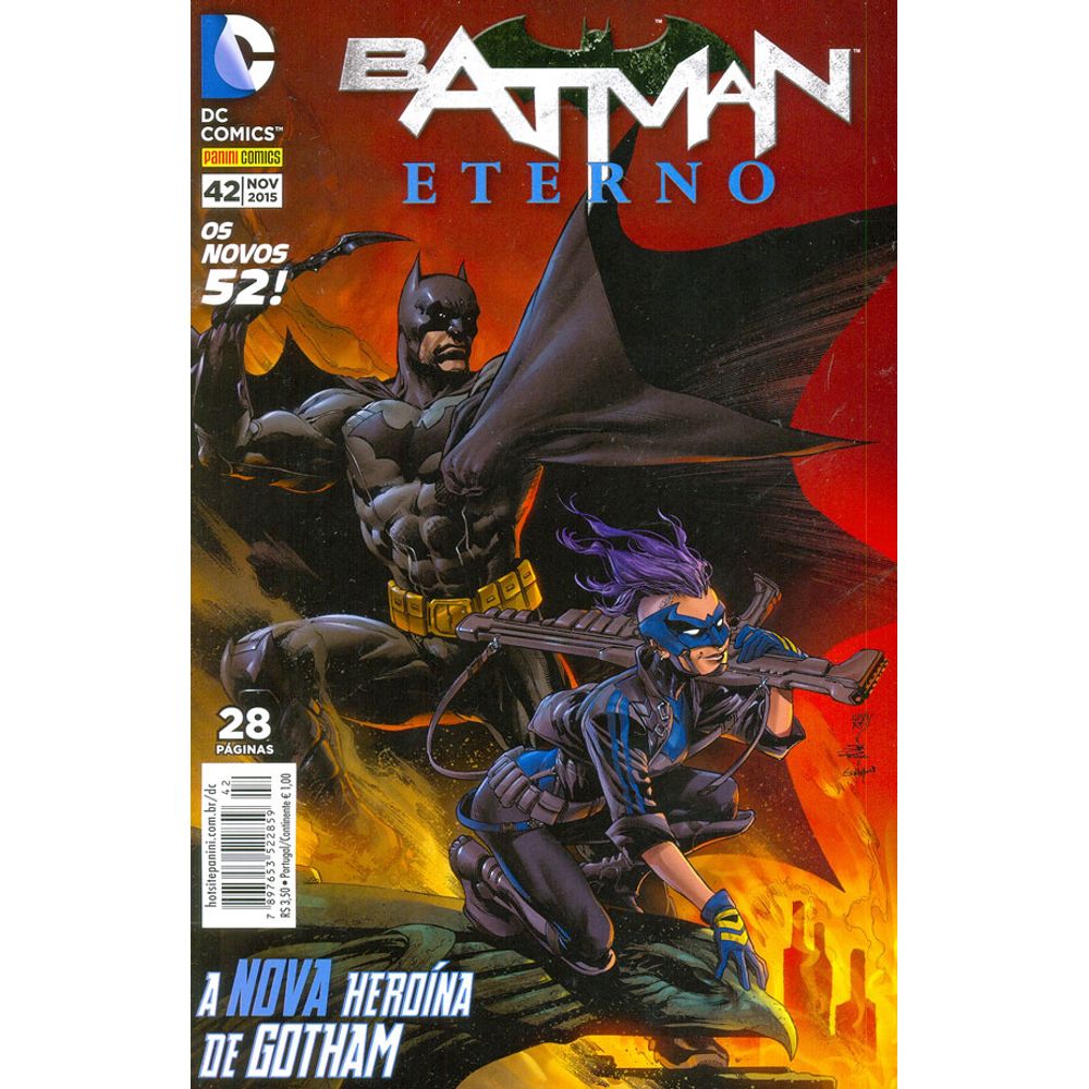 Batman Eterno 42 Editora Panini Gibis Quadrinhos HQs Mangás - Rika Comic  Shop - Rika