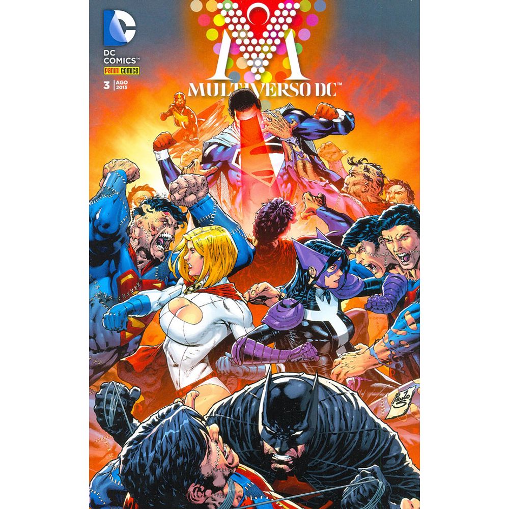 Multiverso DC 03 Editora Panini Gibis Quadrinhos HQs Mangás - Rika ...