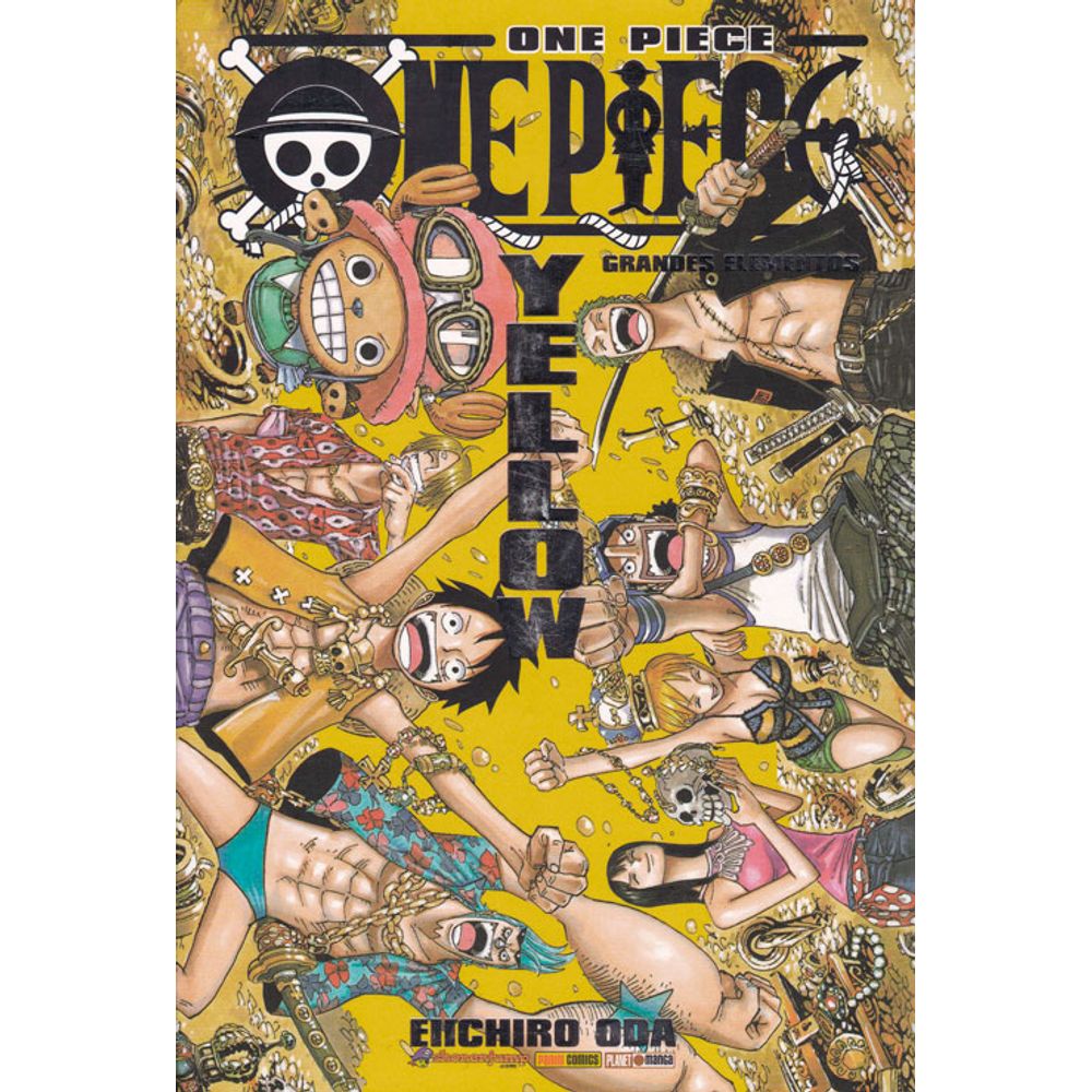 One Piece Yellow Editora Panini Gibis Quadrinhos HQs Mangás Rika