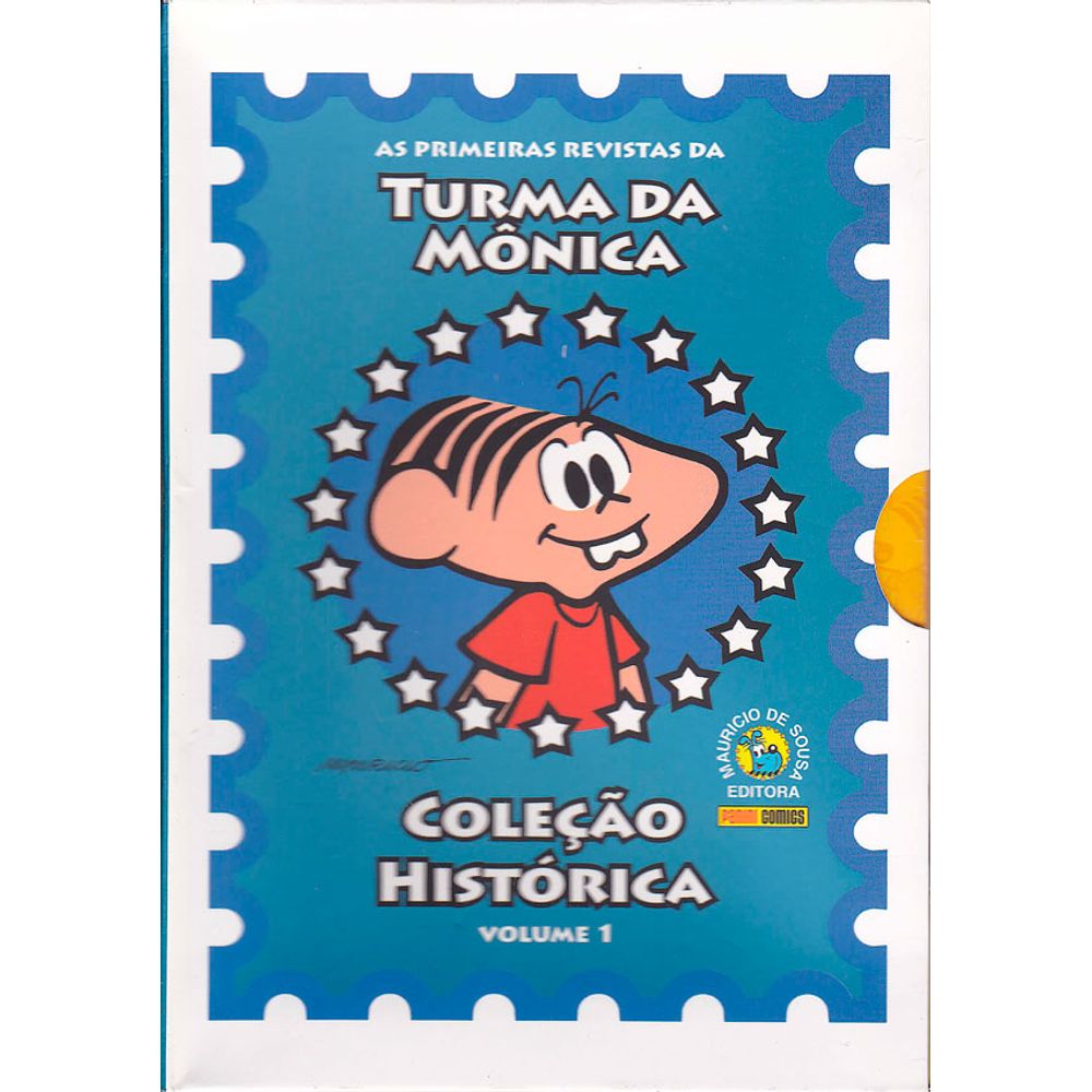 Coleção Histórica Turma Da Mônica Volume 01 Editora Panini Rika Comic Shop Gibis 5997