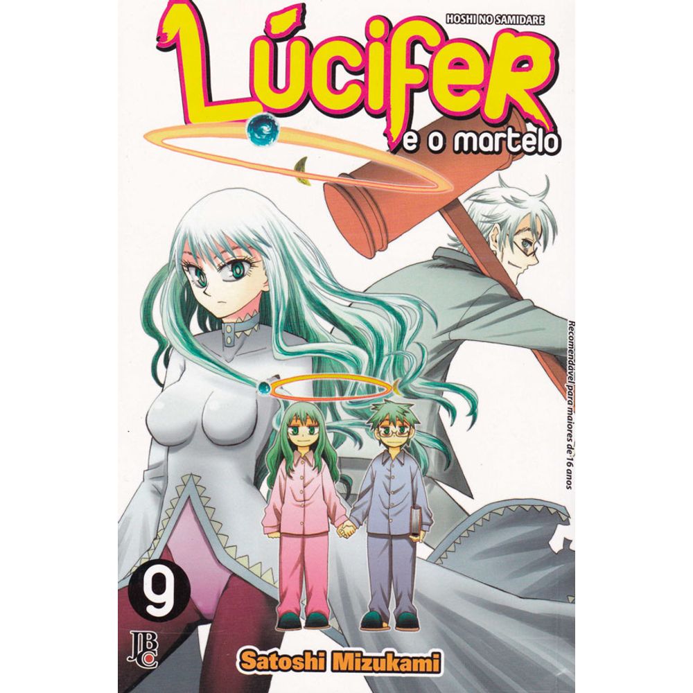 Lúcifer e O Martelo 09 Editora JBC Gibis Quadrinhos HQs Mangás - Rika
