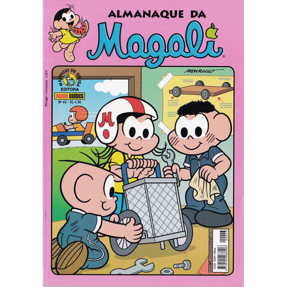 Almanaque Da Magali 43 Editora Panini Rika Comic Shop Gibis Quadrinhos Revistas Mangás Rika 0626