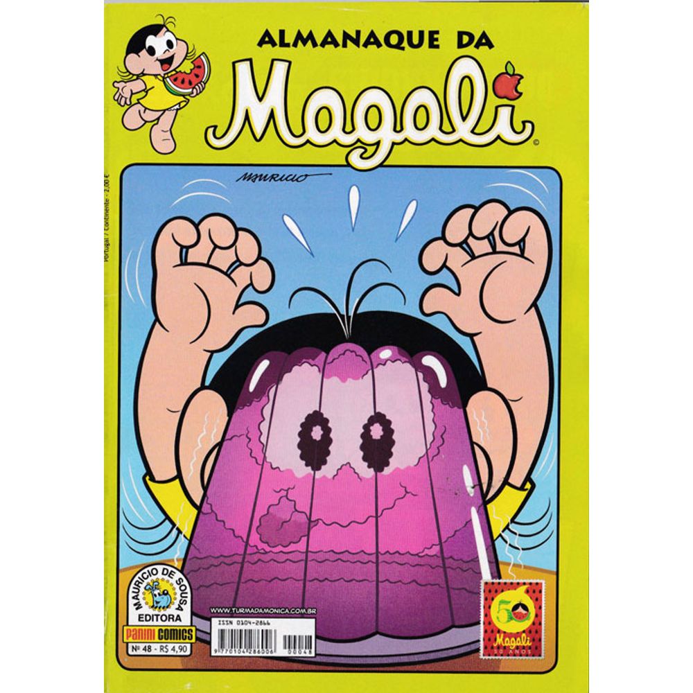 Almanaque Da Magali 48 Editora Panini Rika Comic Shop Gibis Quadrinhos Revistas Mangás Rika 8792