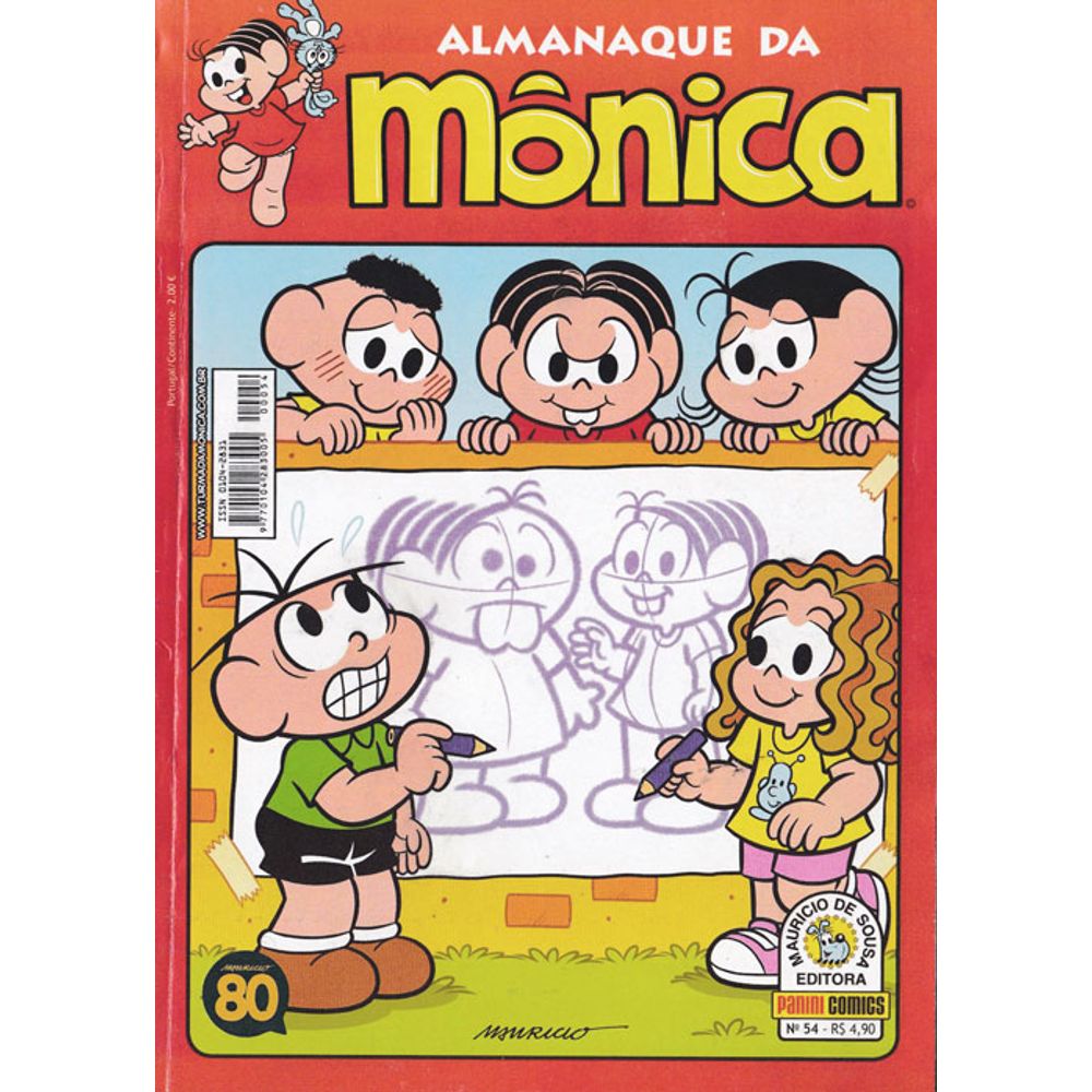 Almanaque Da Mônica 54 Editora Panini Rika Comic Shop Gibis Quadrinhos Revistas Mangás Rika 1152