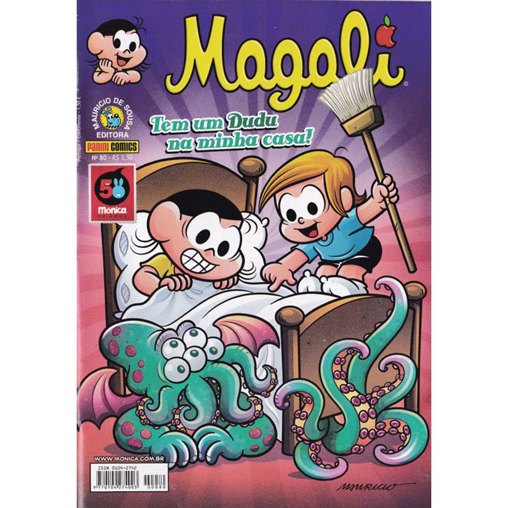 Magali 1ª Série 080 Editora Panini Rika Comic Shop Gibis Quadrinhos Revistas Mangás Rika 0431