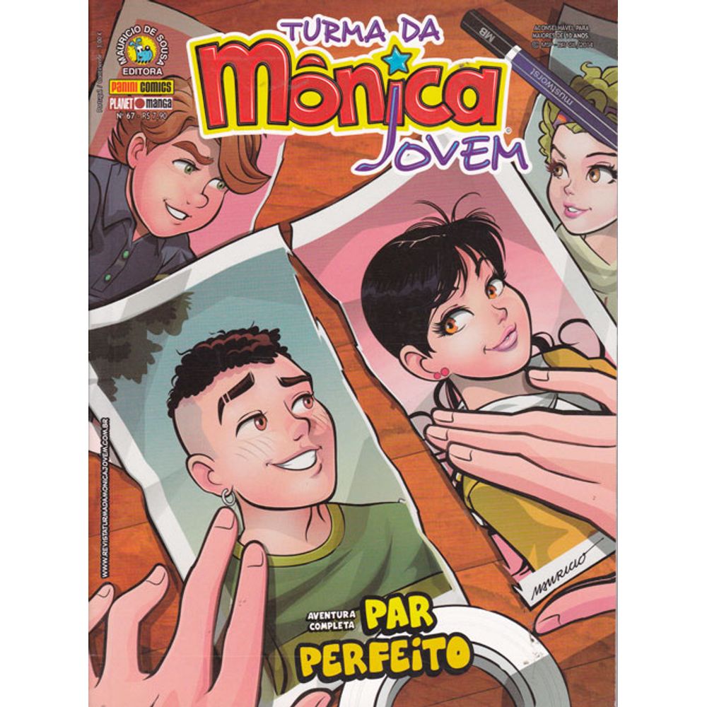 Turma Da Mônica Jovem 1ª Série 067 Editora Panini Rika Comic Shop Gibis Quadrinhos 4075