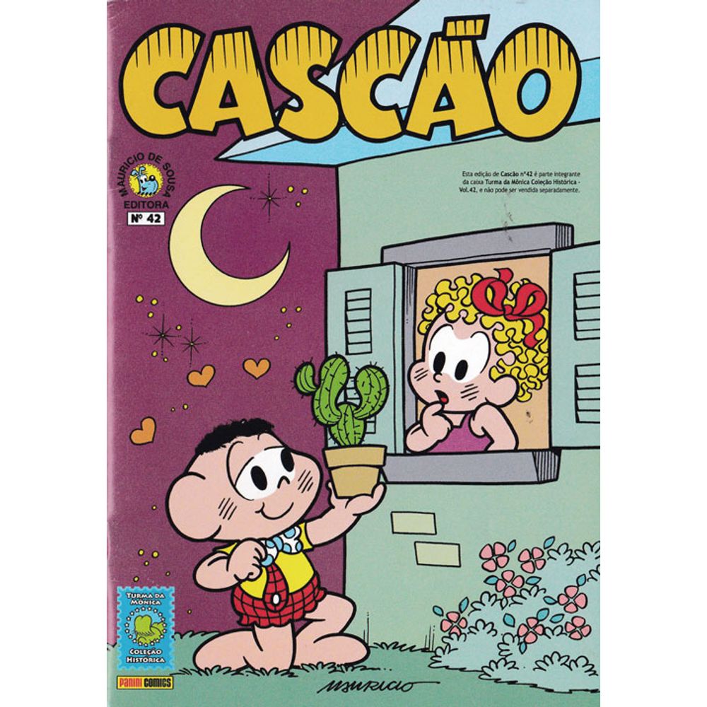 Coleção Histórica Turma da Mônica Cascão 42 Editora Panini Rika Comic Shop Gibis