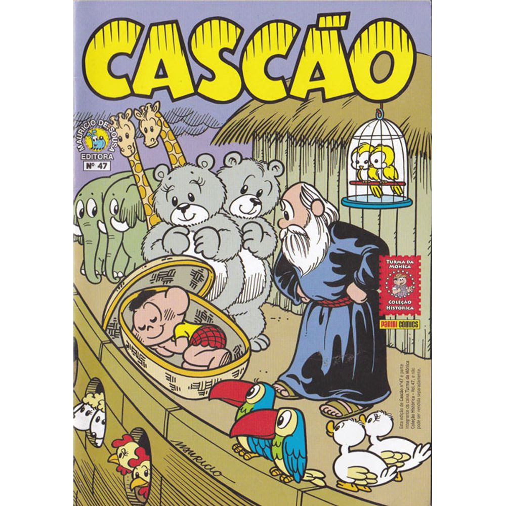 Coleção Histórica Turma Da Mônica Cascão 47 Editora Panini Rika Comic Shop Gibis 3328