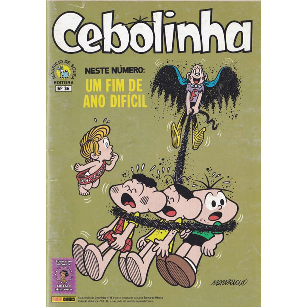 Coleção Histórica Turma Da Mônica Cebolinha 36 Editora Panini Rika Comic Shop Gibis 8772