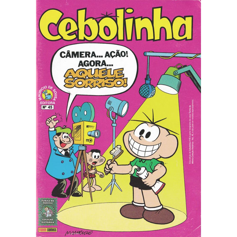 Coleção Histórica Turma da Mônica Cebolinha 45 Editora Panini Rika Comic Shop Gibis Coleção Histórica Turma da Mônica Cebolinha 45 Editora Panini Rika Comic Shop Gibis