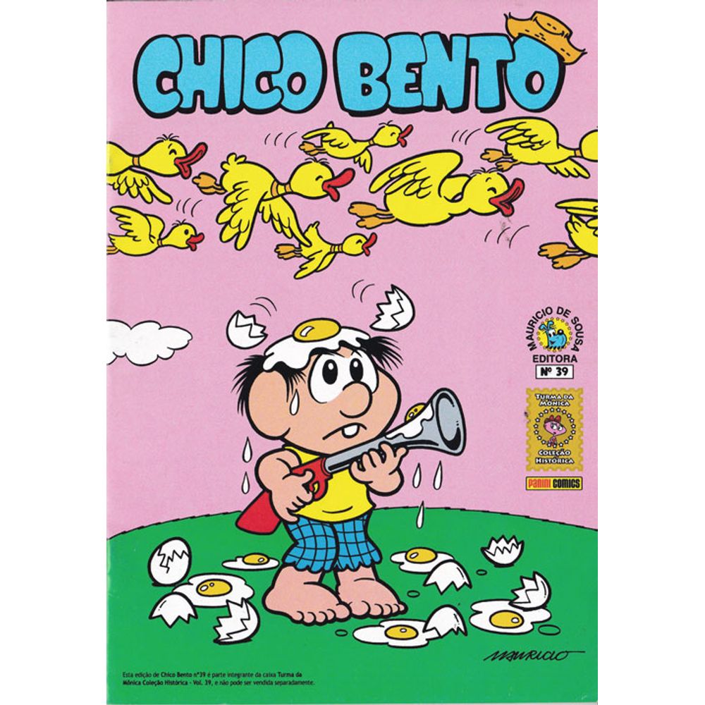 Coleção Histórica Turma Da Mônica Chico Bento 39 Editora Panini Rika Comic Shop Gibis 1381