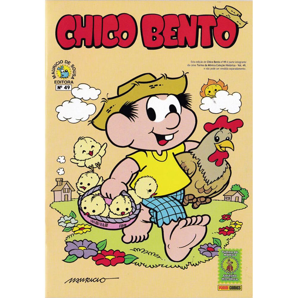 Coleção Histórica Turma Da Mônica Chico Bento 49 Editora Panini Rika Comic Shop Gibis 