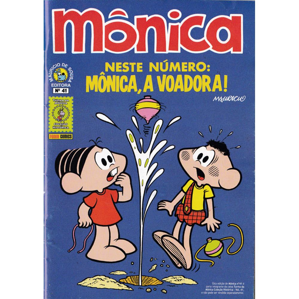 Coleção Histórica Turma Da Mônica Mônica 41 Editora Panini Rika Comic Shop Gibis 2514