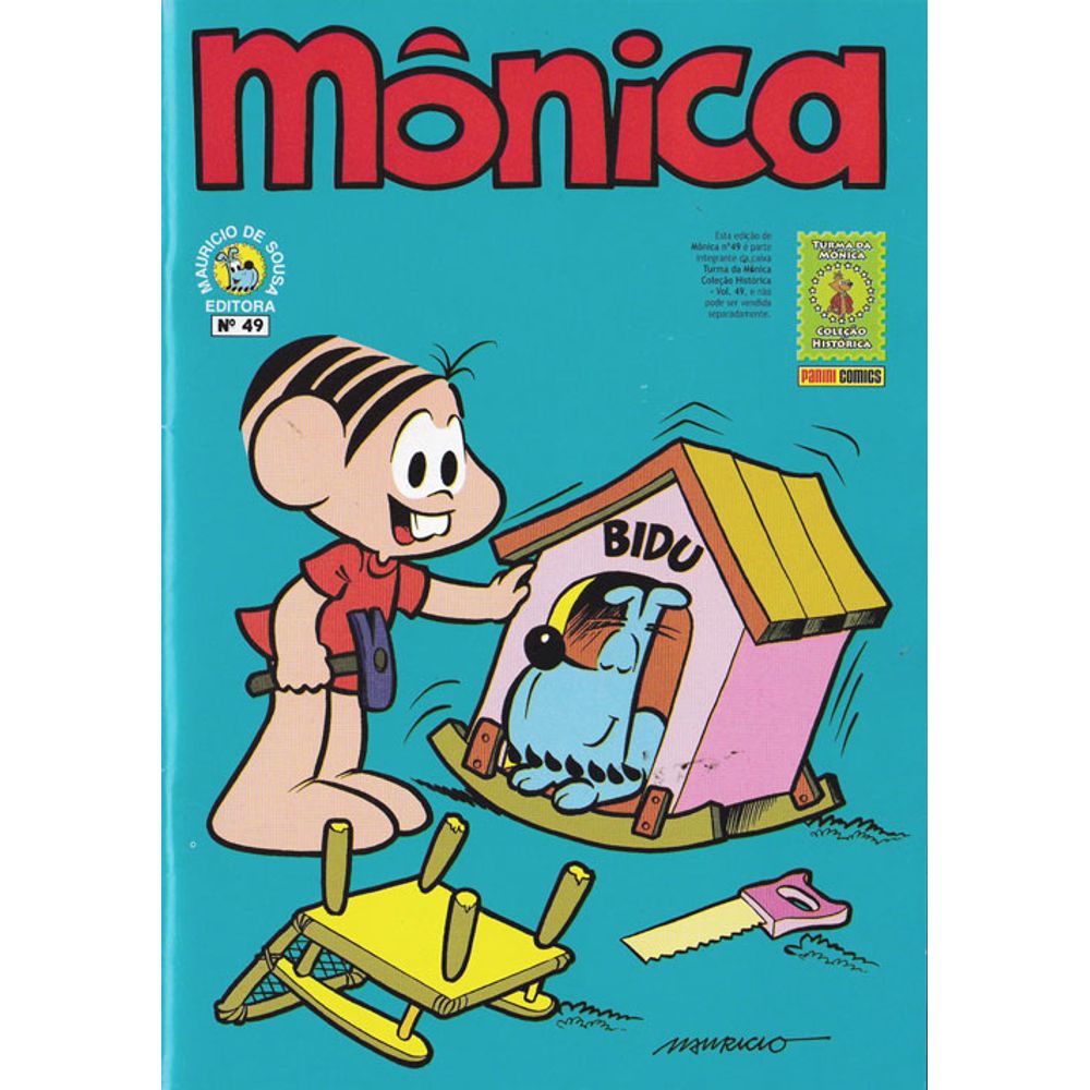 Coleção Histórica Turma Da Mônica Mônica 49 Editora Panini Rika Comic Shop Gibis 9760