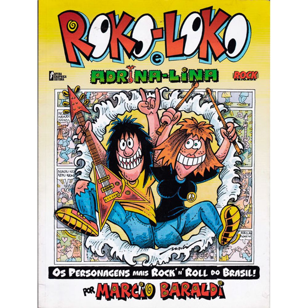 Roko-Loko e Adrina-Lina Editora Opera Graphica - Gibis Quadrinhos ...