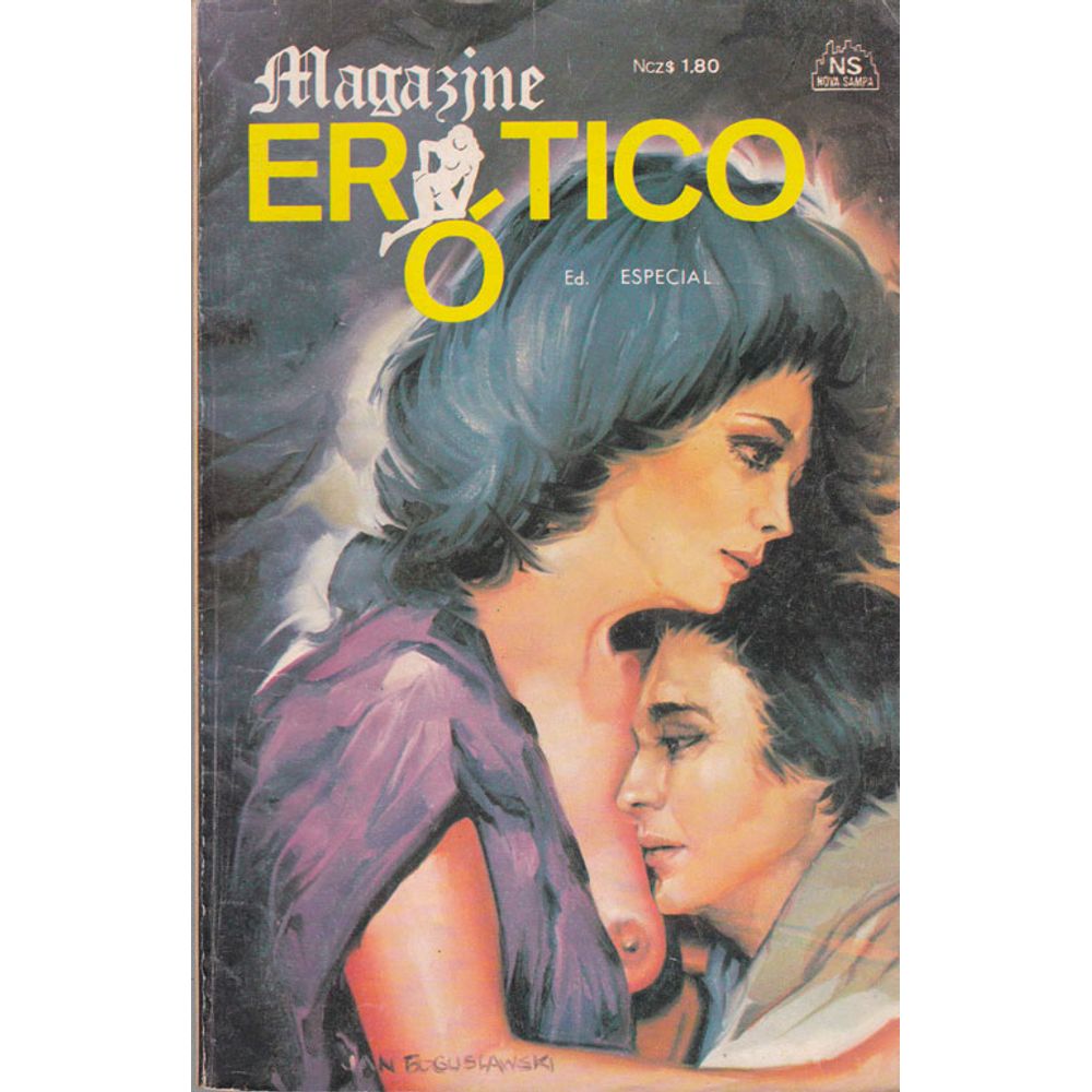 Magazine Erótico 2 Edição Especial Editora Nova Sampa Gibis Quadrinhos Revistas Mangás Rika